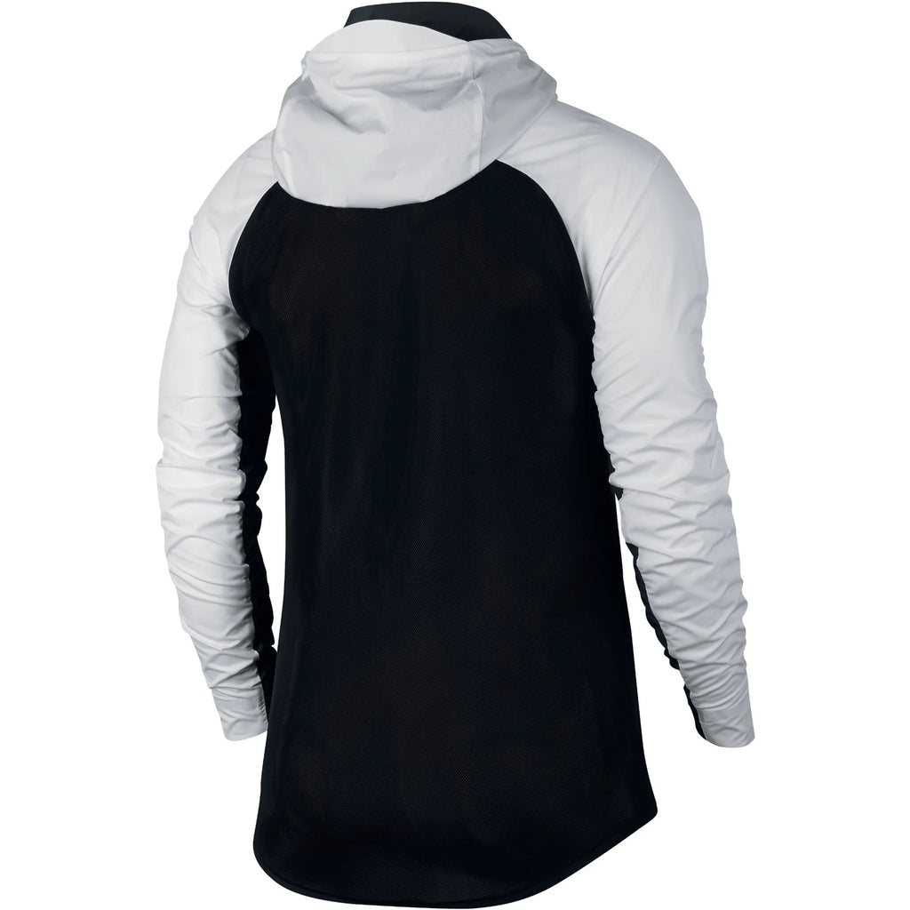 Tech Hypermesh Windrunner Mens Jacket Black White