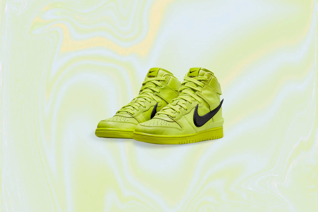 Nike x Ambush Dunk High Flash Lime Atomic Green Black