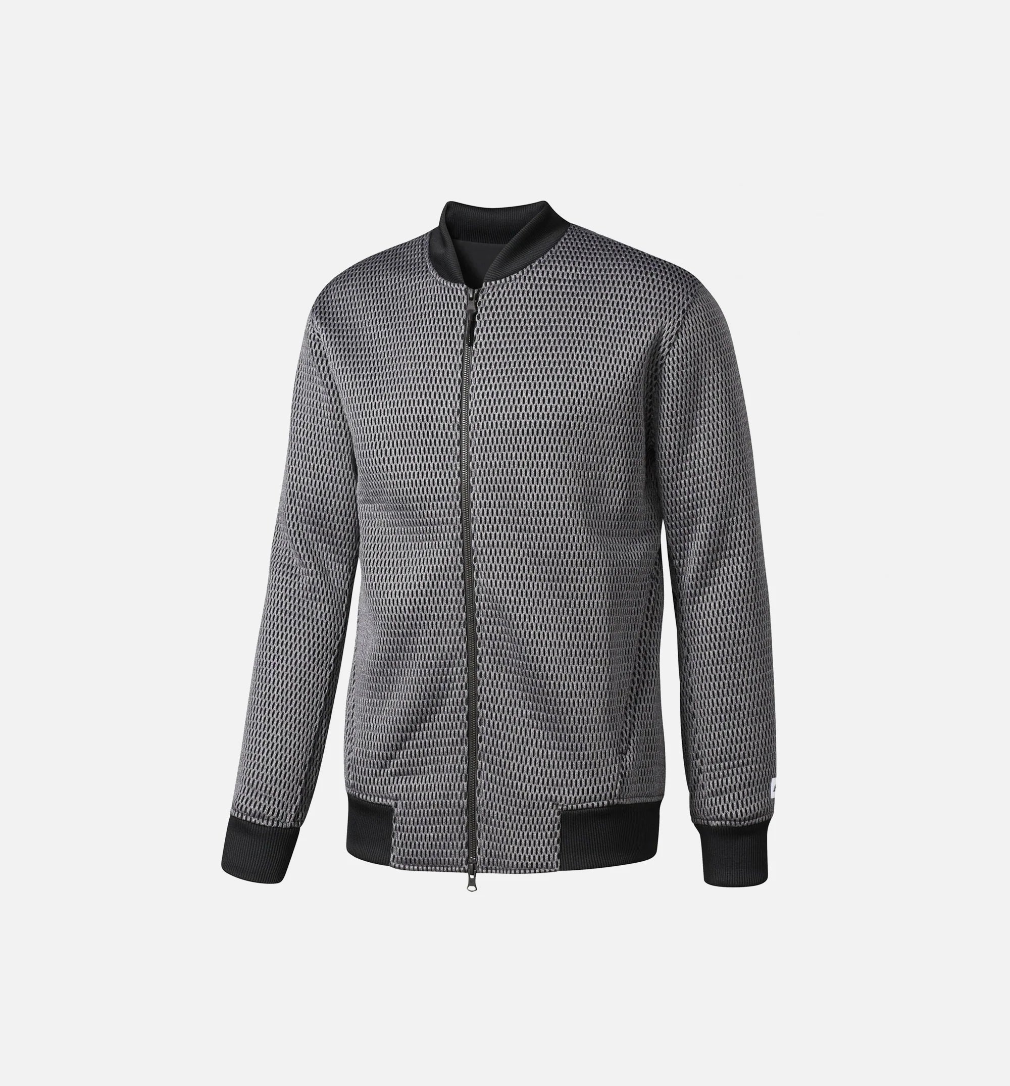 Reigning Champ X adidas Spacer Mesh Bomber Jacket Mens Black