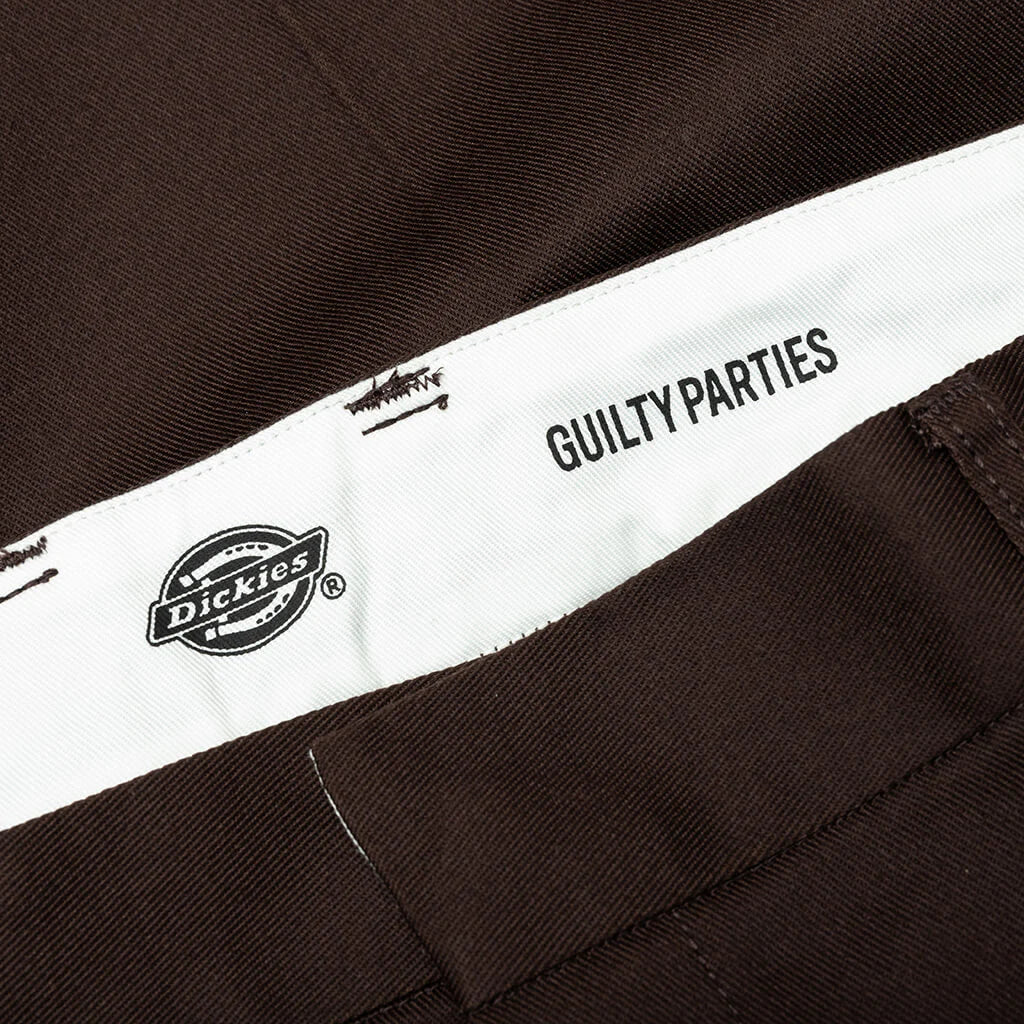 Dickies Pleated Trousers Brown