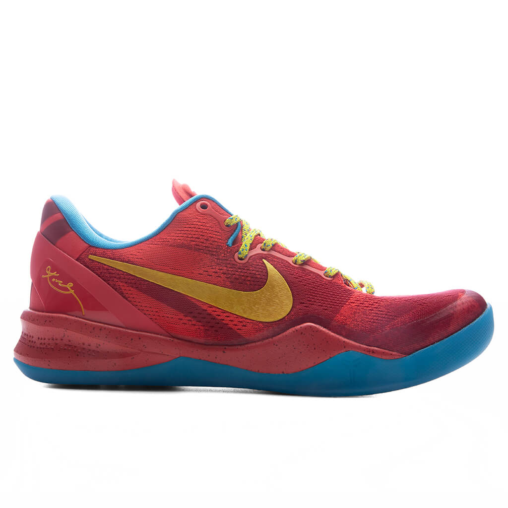Kobe 8 Protro Year of the Horse Light Crimson Bright Citron Vivid Blue