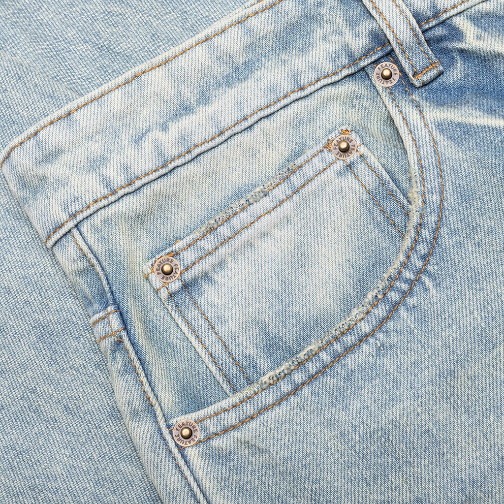 Jacob Tapered Denim Vintage Light Blue