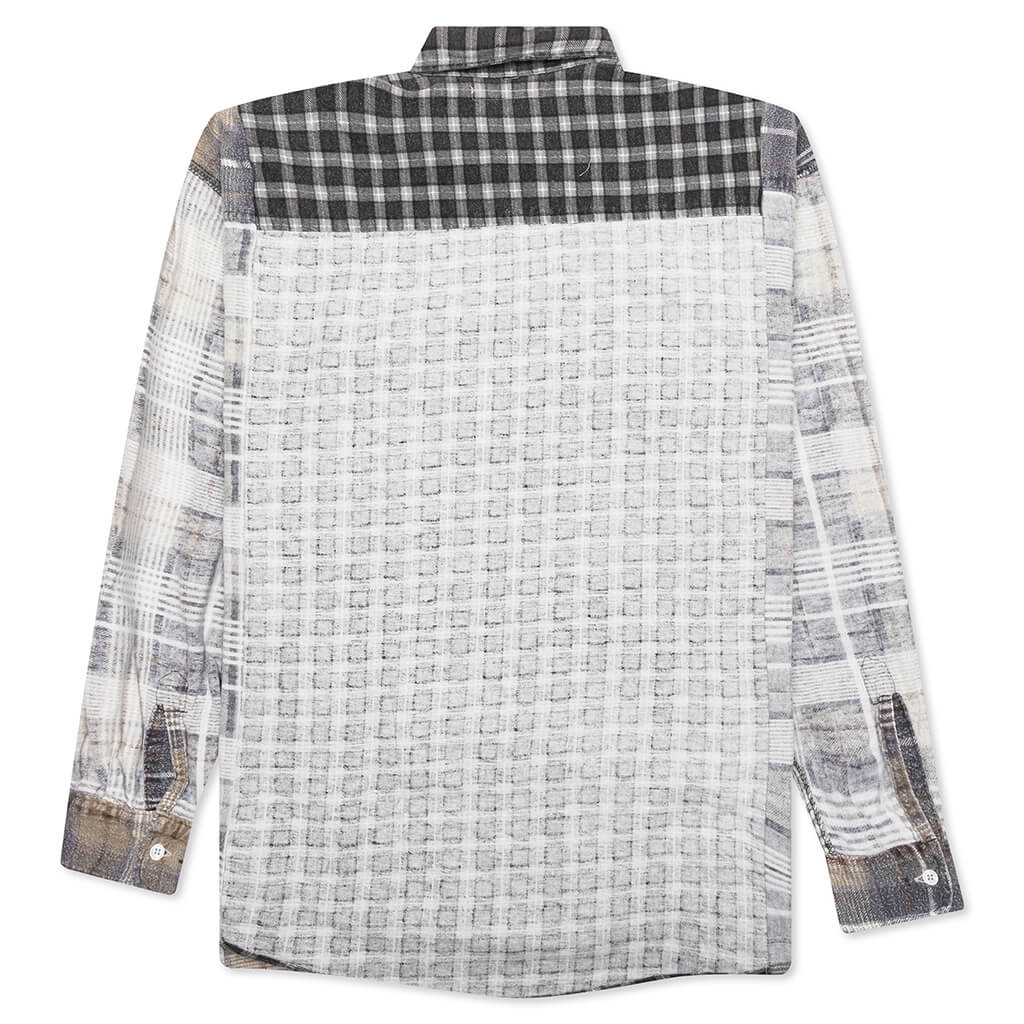 Ribbon Wide IO Flannel Shirt Assorted
