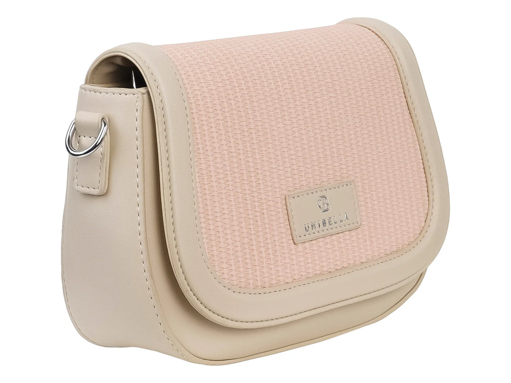 Bolso de Hombro Unibella Rosa para Mujer