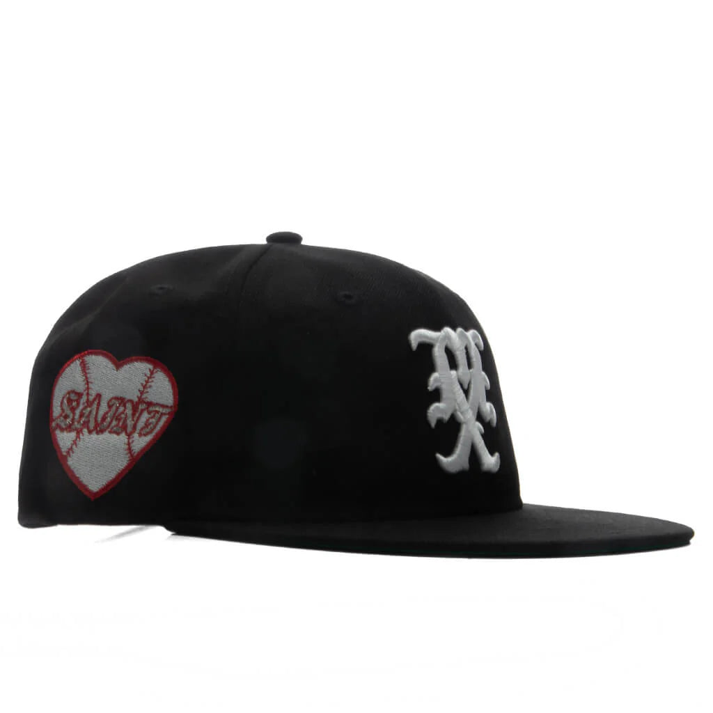 Saint M6 x New Era Celebrity Cap Black
