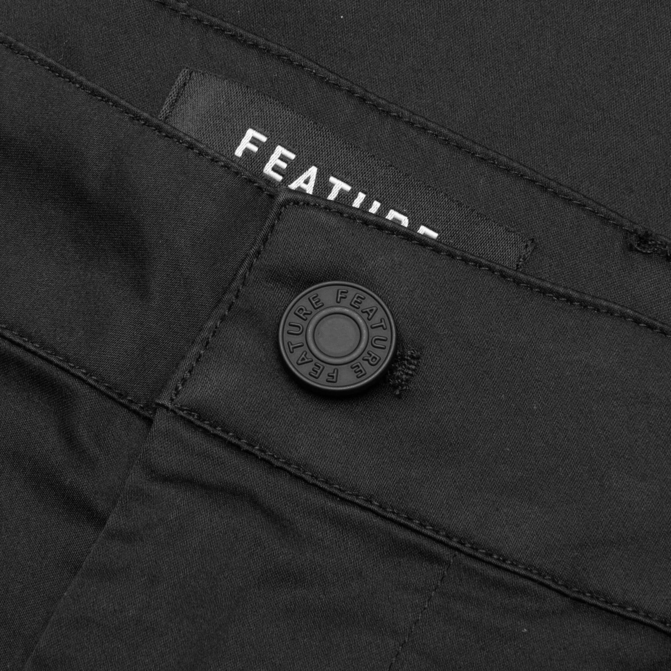 Nagle Utility Cargo Pants Jet Black