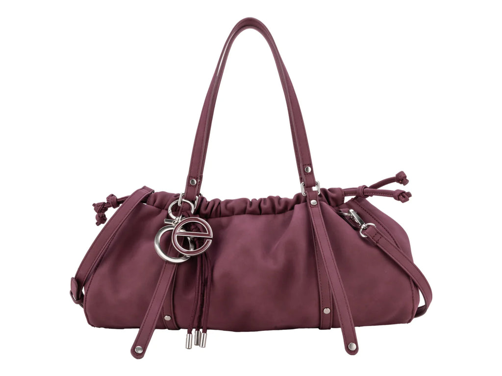 Bolsa de Hombro Cloe Tinto para Mujer