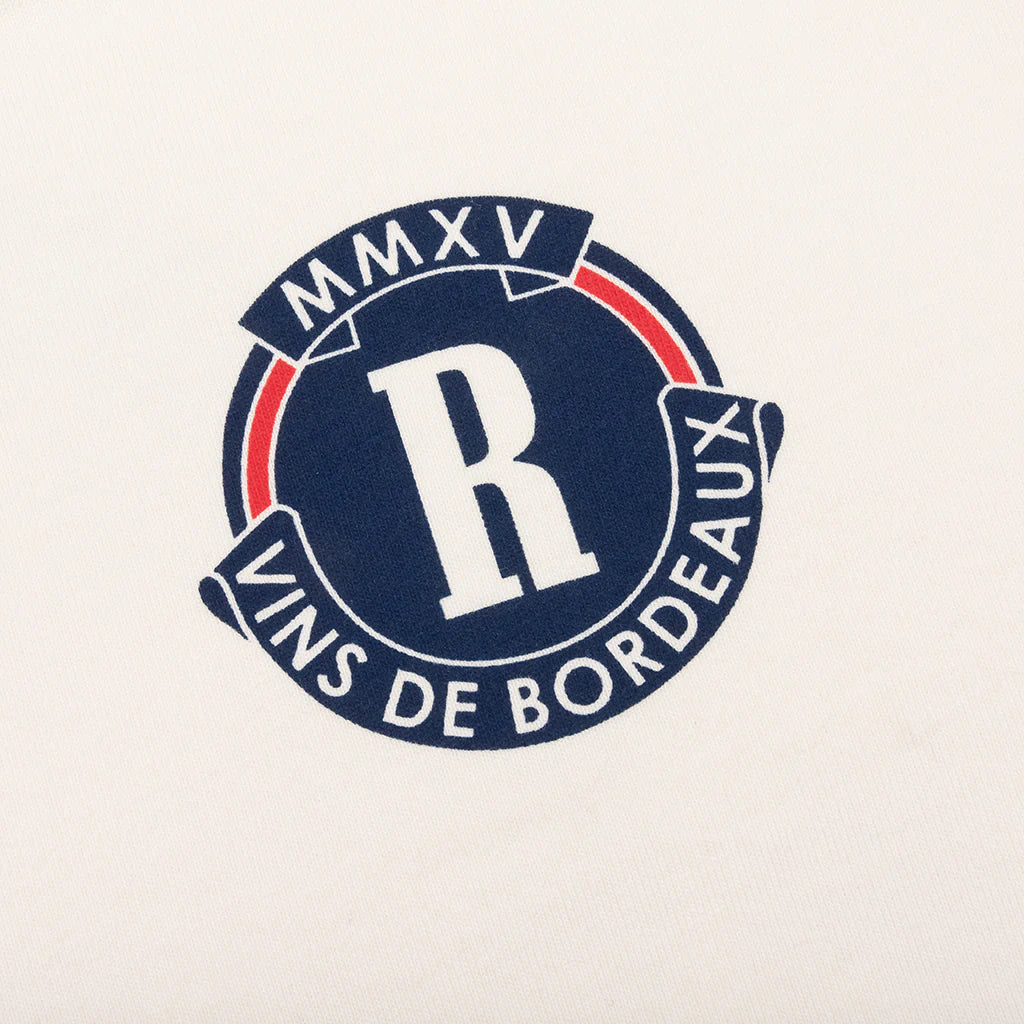 Bordeaux Wine Tee Vintage White