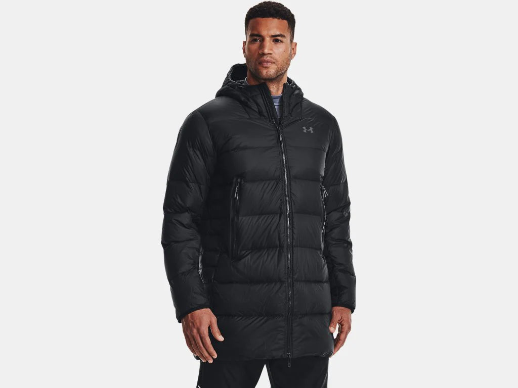 Under Armour Mens Storm Down Parka Black