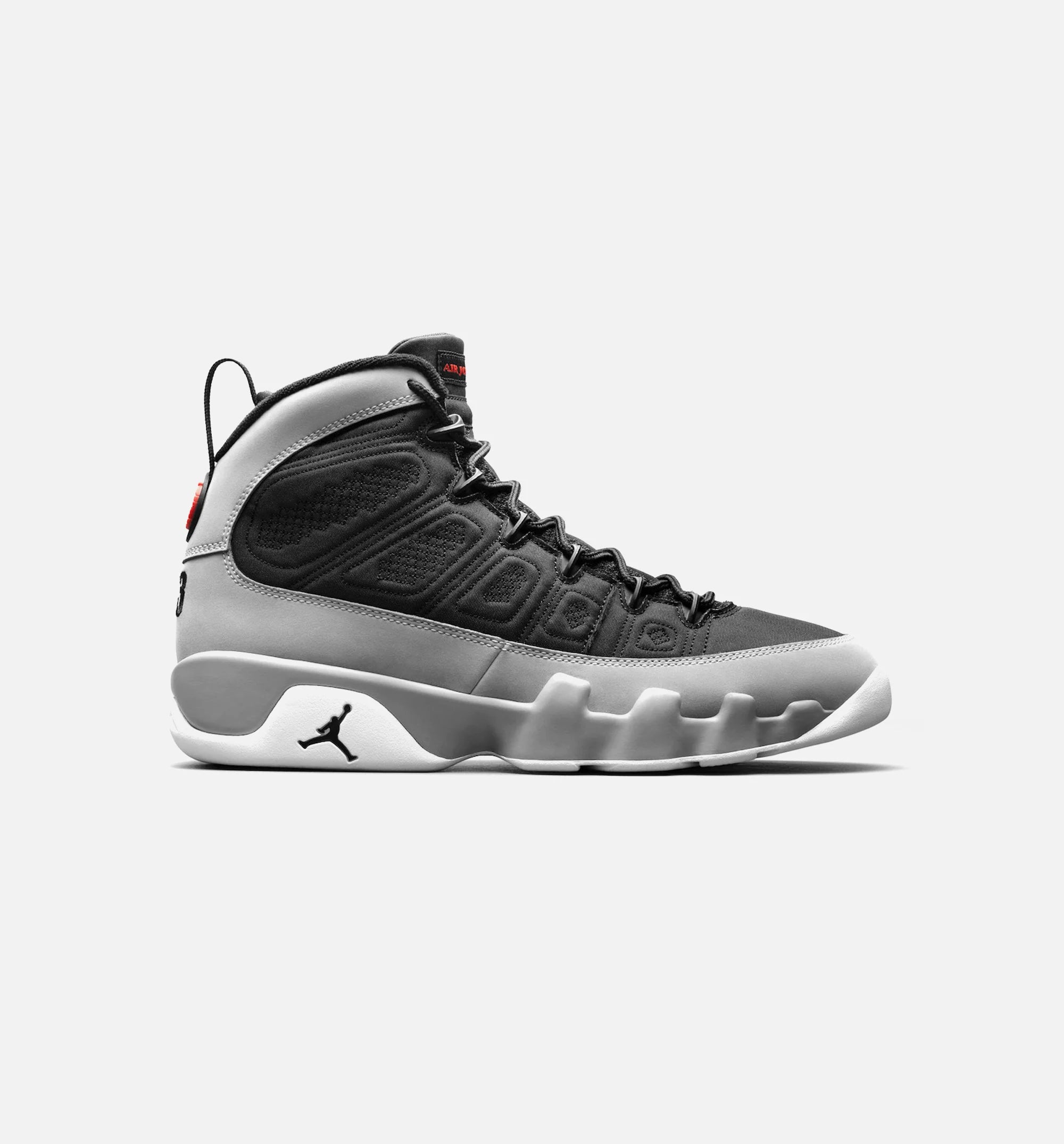 Air Jordan 9 Retro Particle Grey Mens Lifestyle Shoe Grey