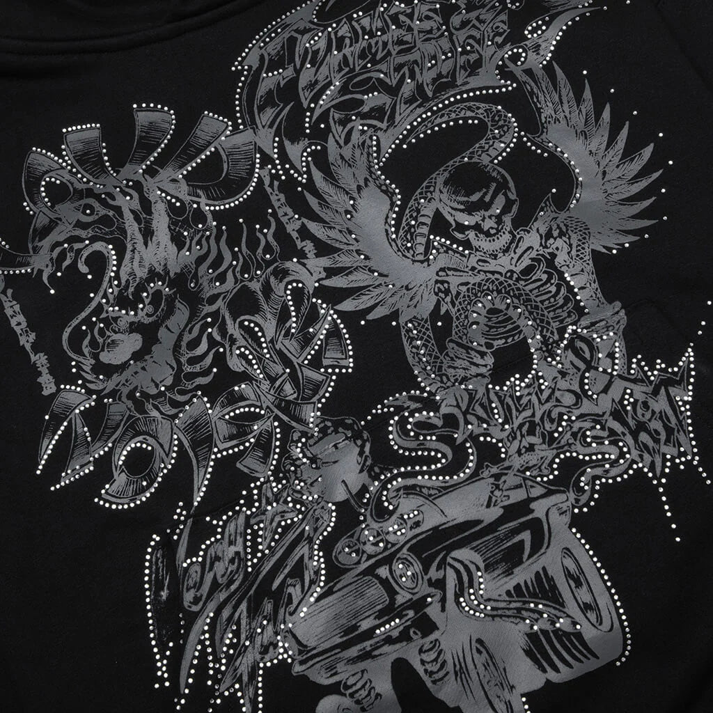 Loud Noises Hoodie Black