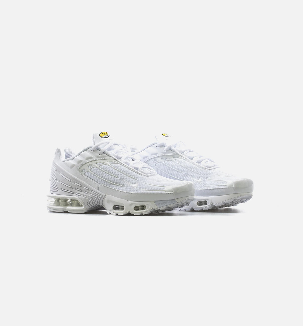 Air Max Plus III Mens Lifestyle Shoe White White