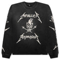 Metallica Garage Inc L S T Shirt Stained Black