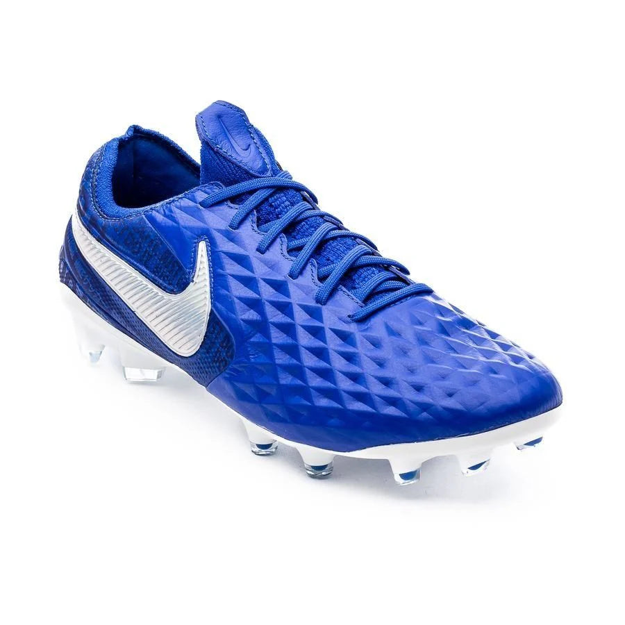 Nike Legend 8 Elite FG Firm Ground Soccer Cleats Hyper Royal White