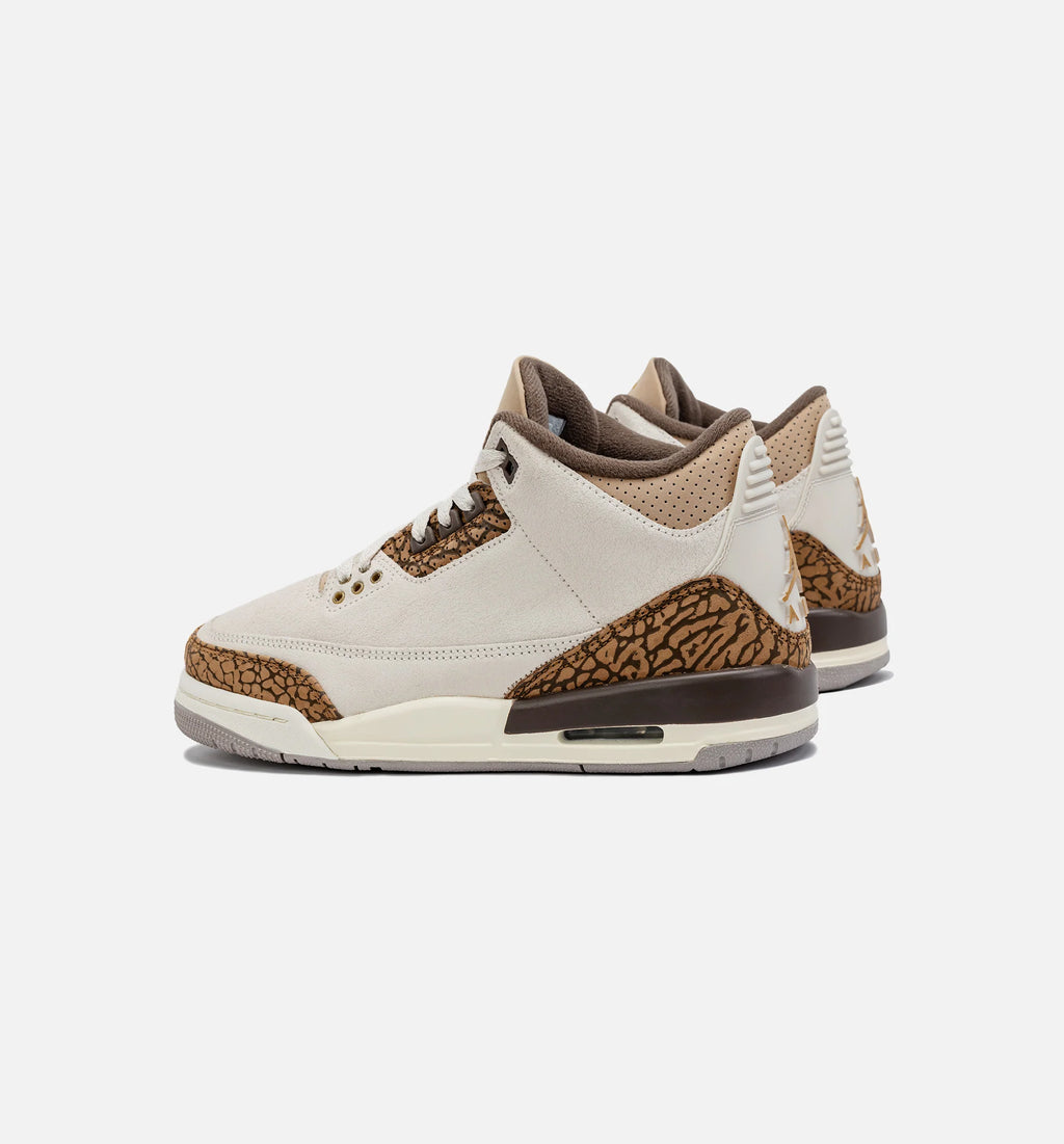 Air Jordan 3 Retro Palomino Grade School Lifestyle Shoe Light Orewood Brown Palomino