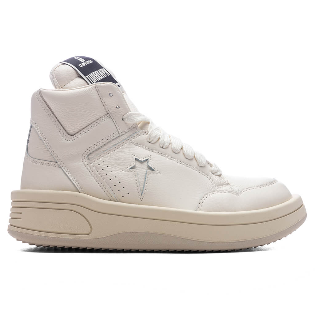 Converse x Rick Owens DRKSHDW TURBOWPN White