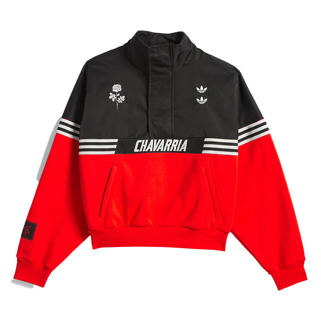 Adidas Originals x Willy Chavarria Half Zip Black Red