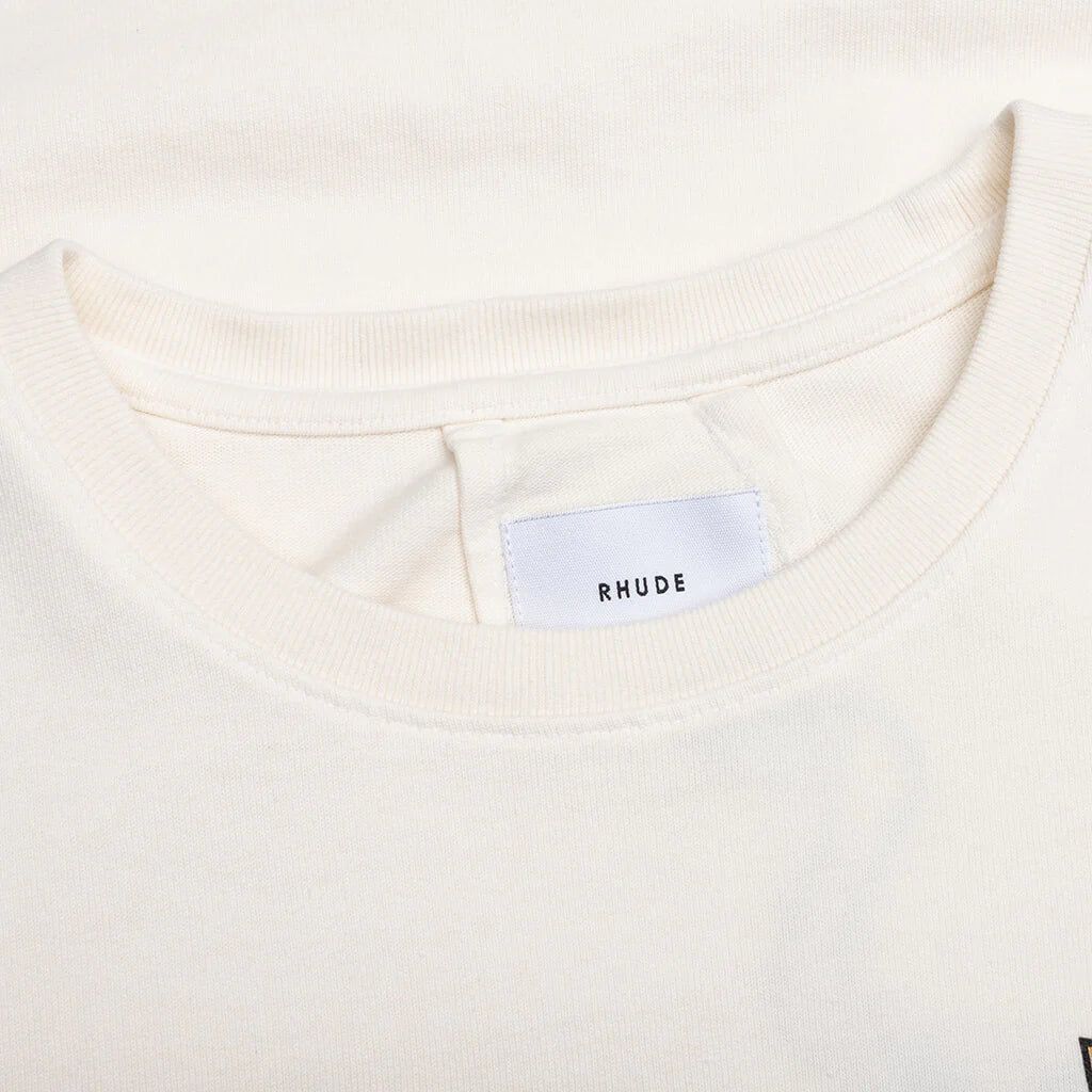 Port De Rhude Tee Vintage White