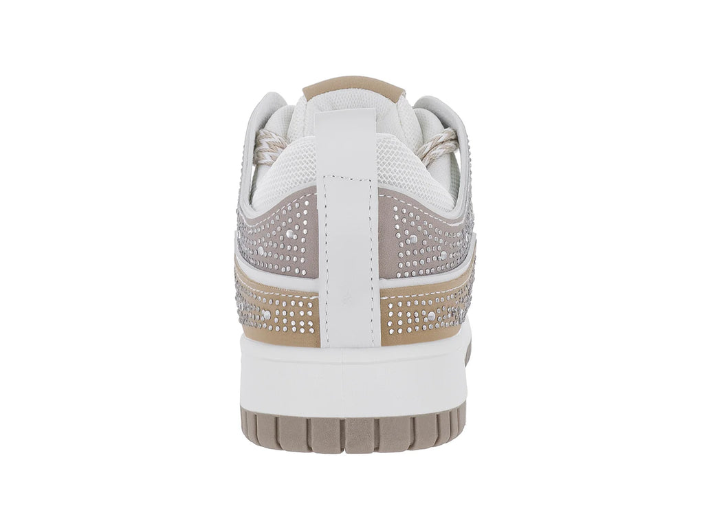 Tenis ATOK Bafan Color Khaki para Mujer