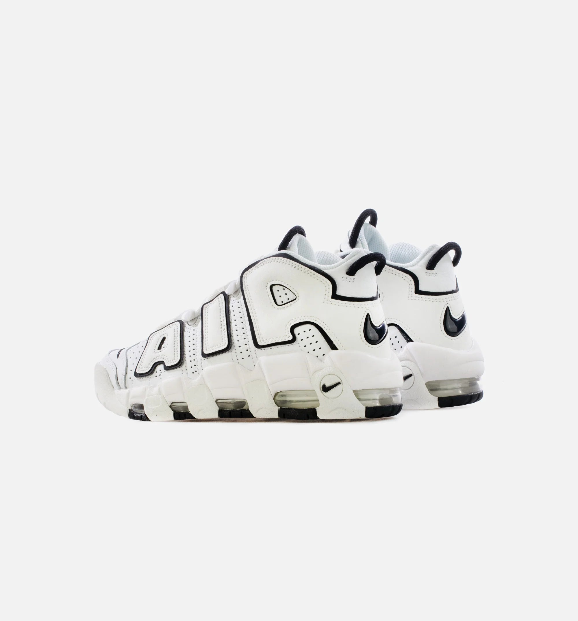 Air More Uptempo Womens Lifestyle Shoe Black White