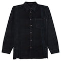 Over Dye 7 Cuts Wide Shirt Black