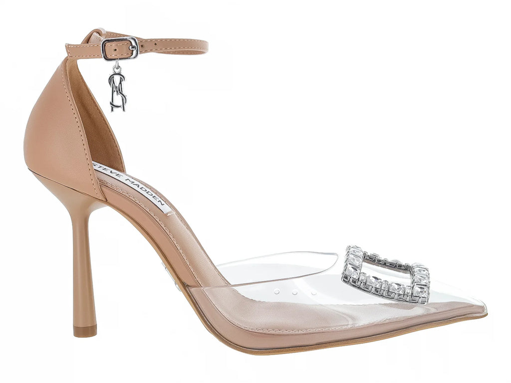 Zapatillas Steve Madden Access Ion Nude Clear para Mujer