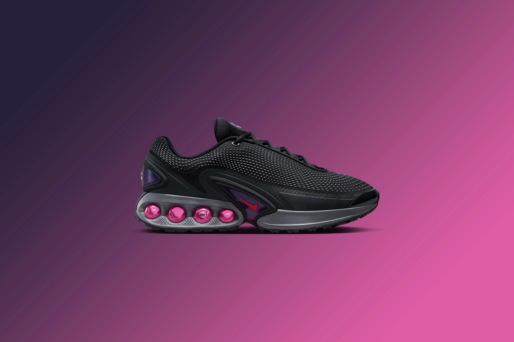 Air Max DN All Night Black Light Crimson Dark Smoke Grey