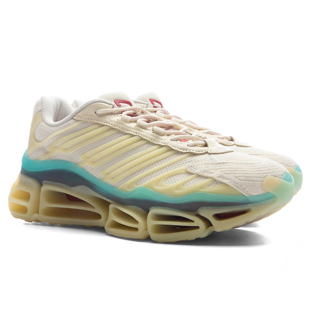 Adidas Originals x Willy Chavarria Megaride AG Cream White Warm Vanilla Power Red