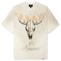 British Cowboys T Shirt Washed Ecru