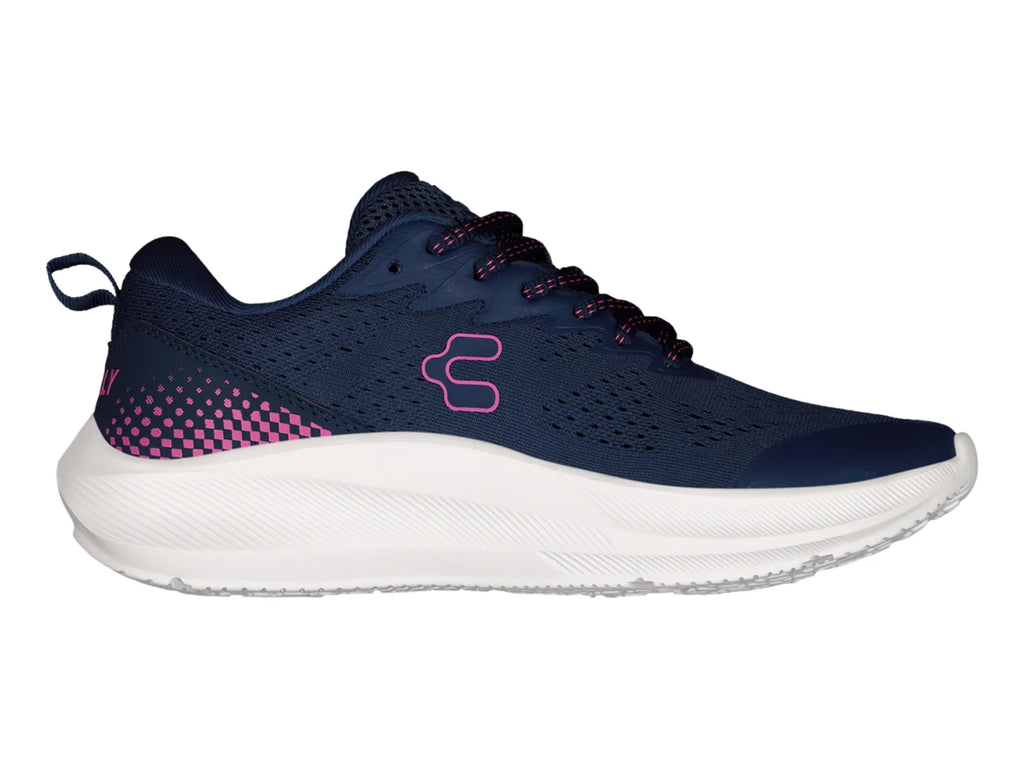 Tenis Charly Road Casual Marino y Fucsia para Mujer