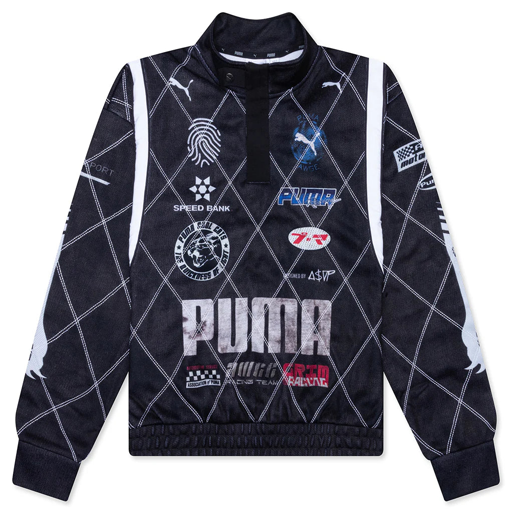 Puma x AAP Rocky Distressed Sweat Shirt Black