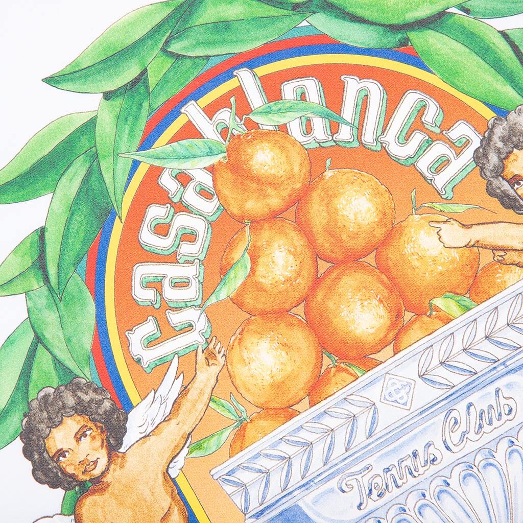 Triomphe DOrange Tee White
