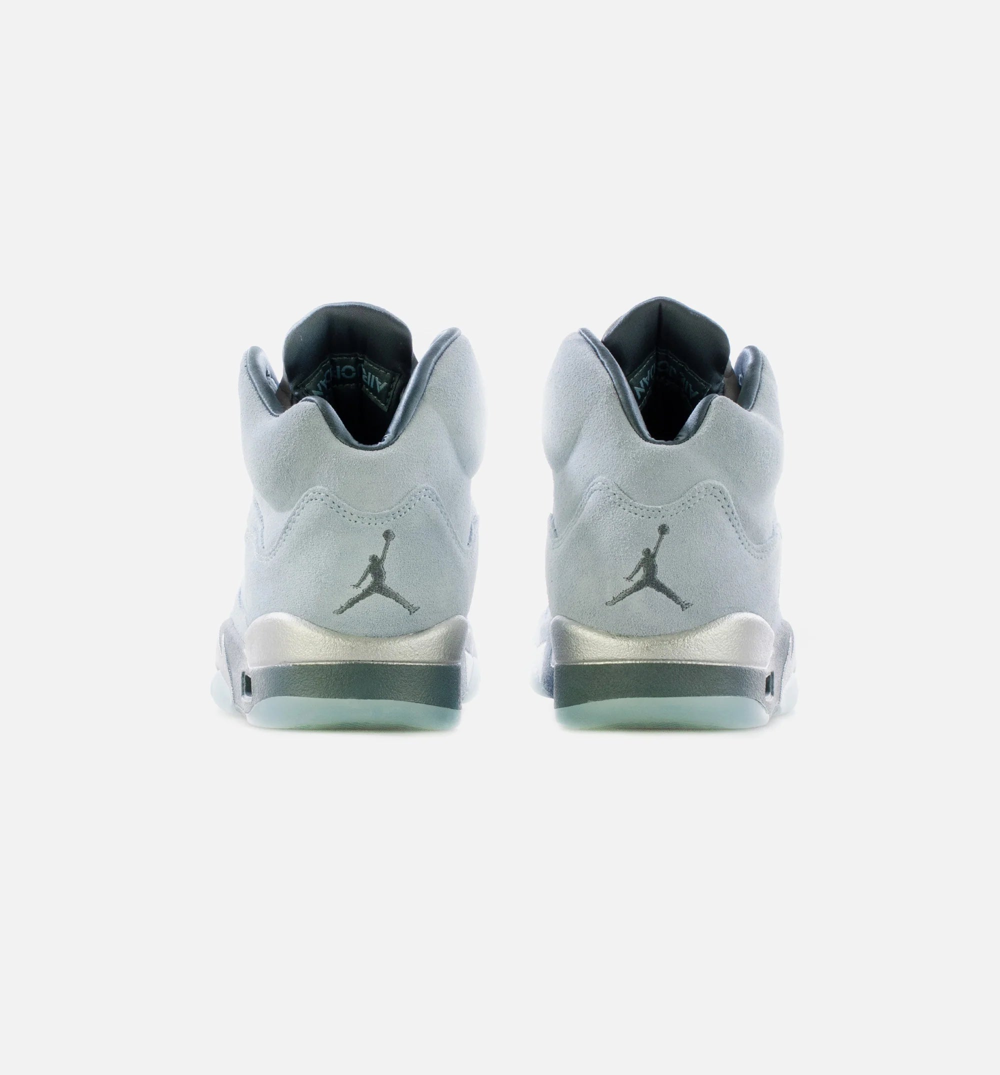 Air Jordan 5 Retro Bluebird Womens Lifestyle Shoe Photo Blue Football Grey Metallic Silver White Limit One Per Customer