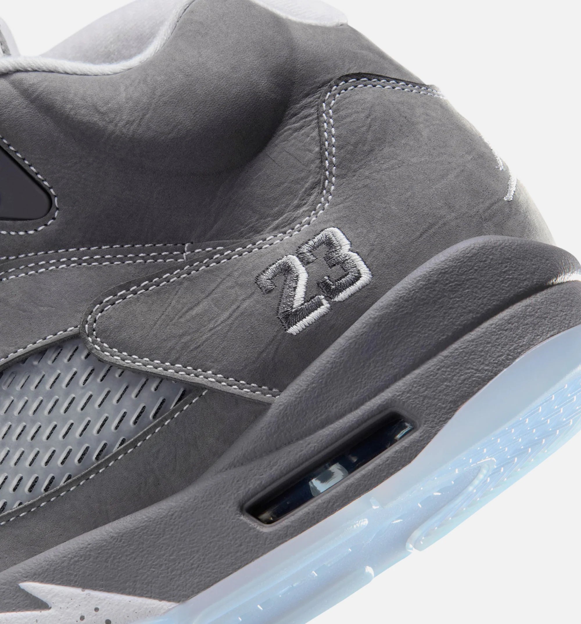 Air Jordan 5 Retro Wolf Grey Mens Lifestyle Shoe Light Graphite White Wolf Grey Limit One Per Customer