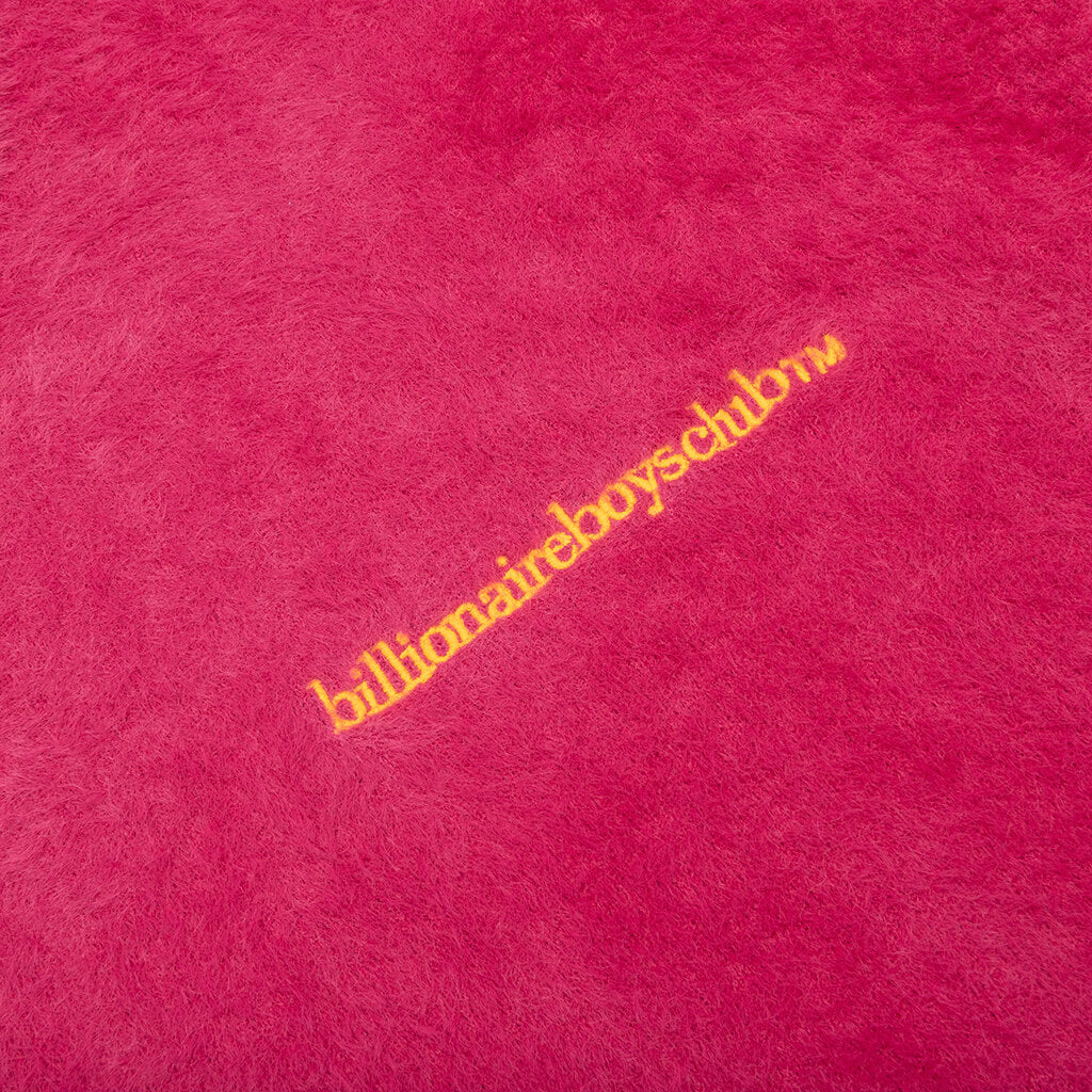 Fuzz L S Knit Carmine
