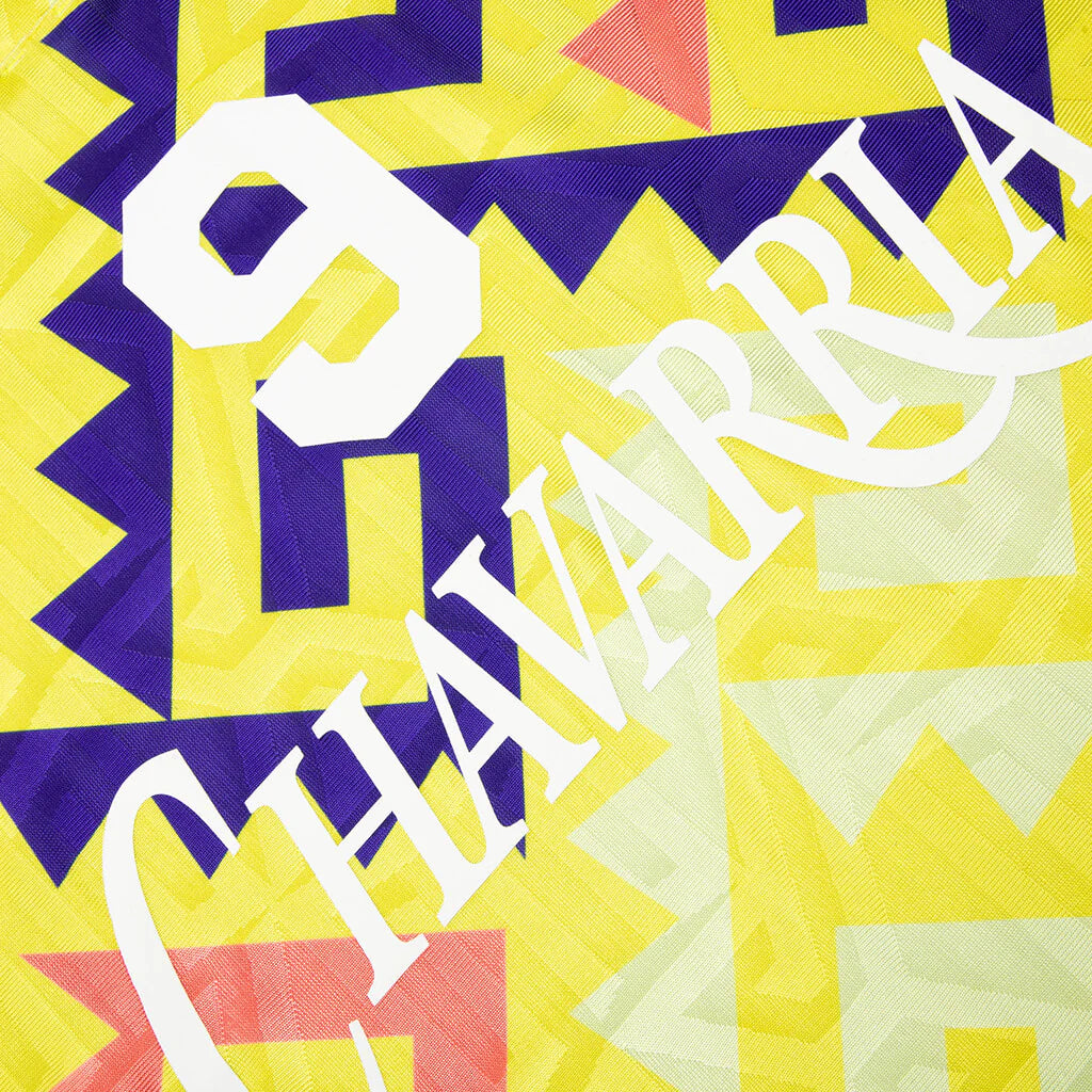adidas Originals x Willy Chavarria P Jersey Solar Lemon Pure Purple Solar Turbo