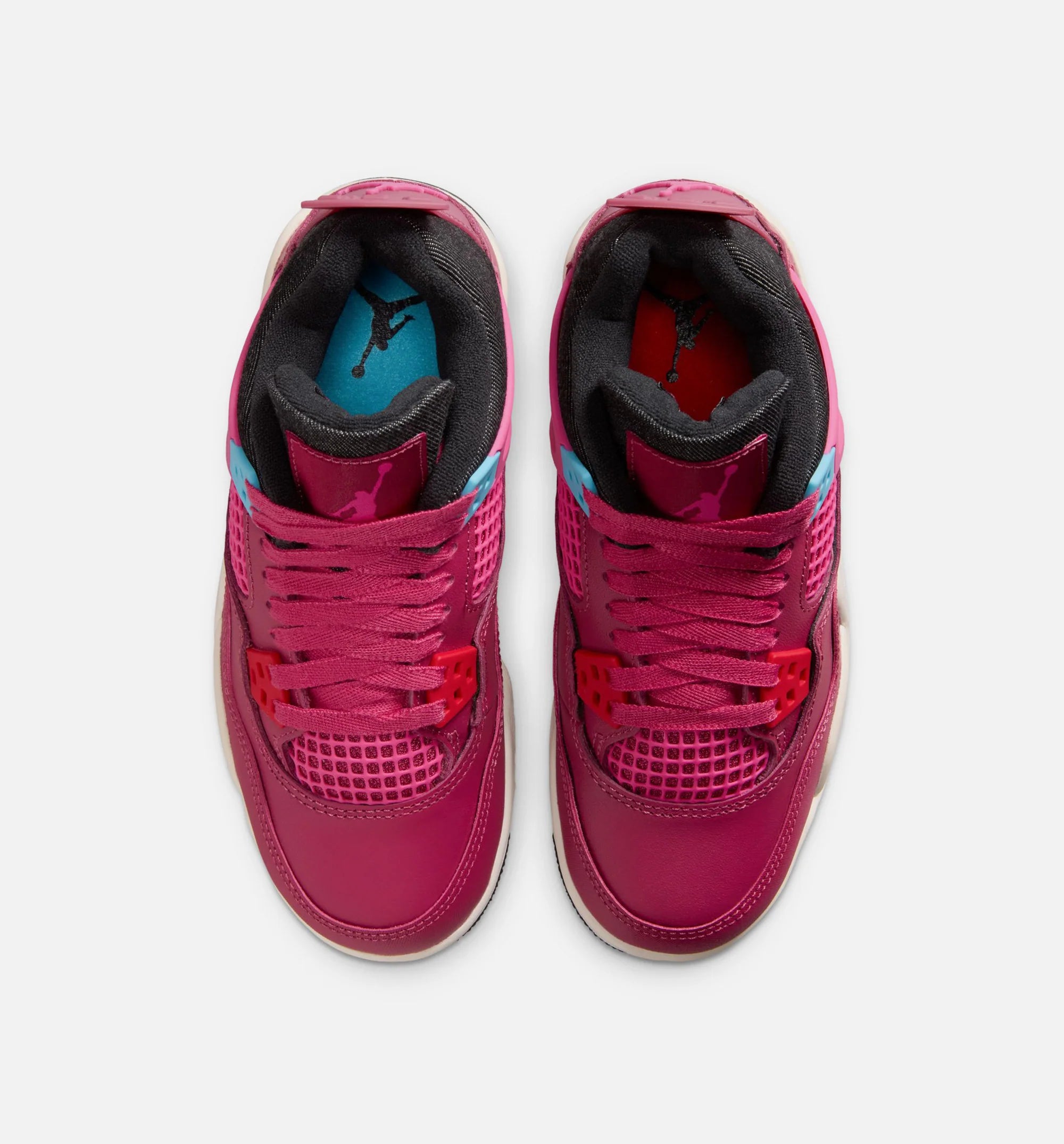 Air Jordan 4 Retro Shes A Star Grade School Lifestyle Shoe Sweet Beet Desert Pink Off Noir Chalk