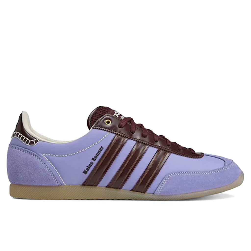 Adidas Originals x Wales Bonner Japan Crew White Light Purple Night Red