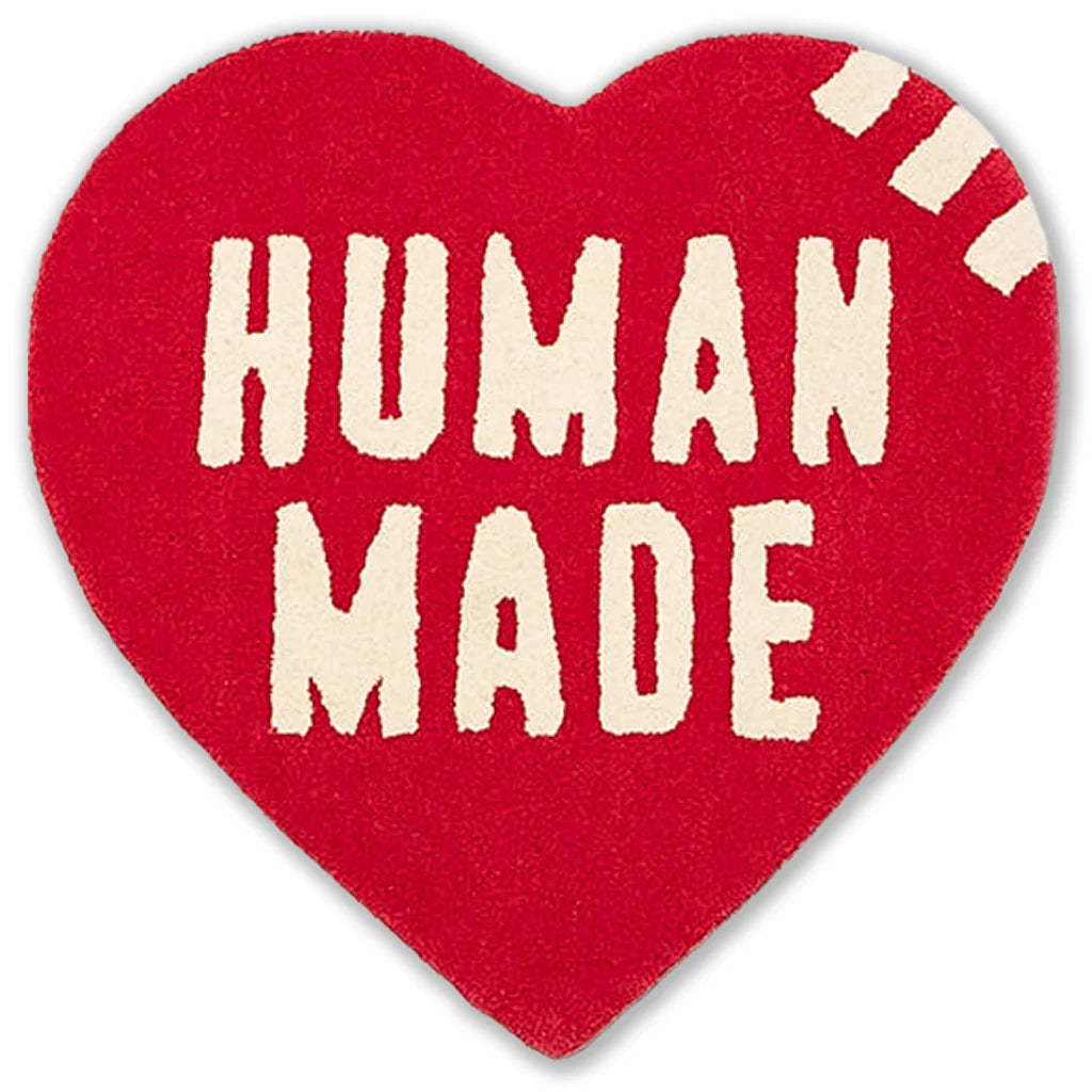 Heart Rug Medium Red