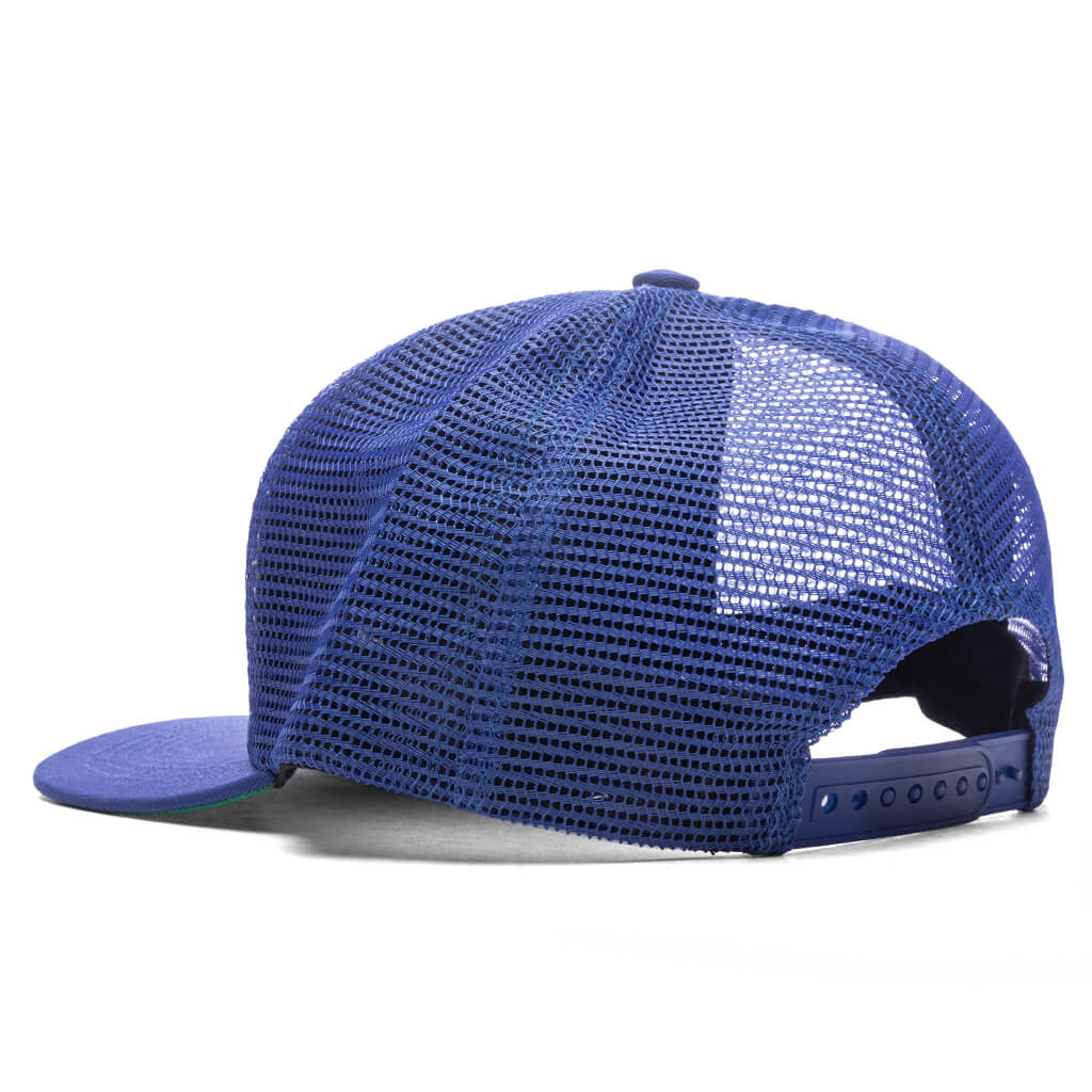Racer Trucker Hat Navy Off White