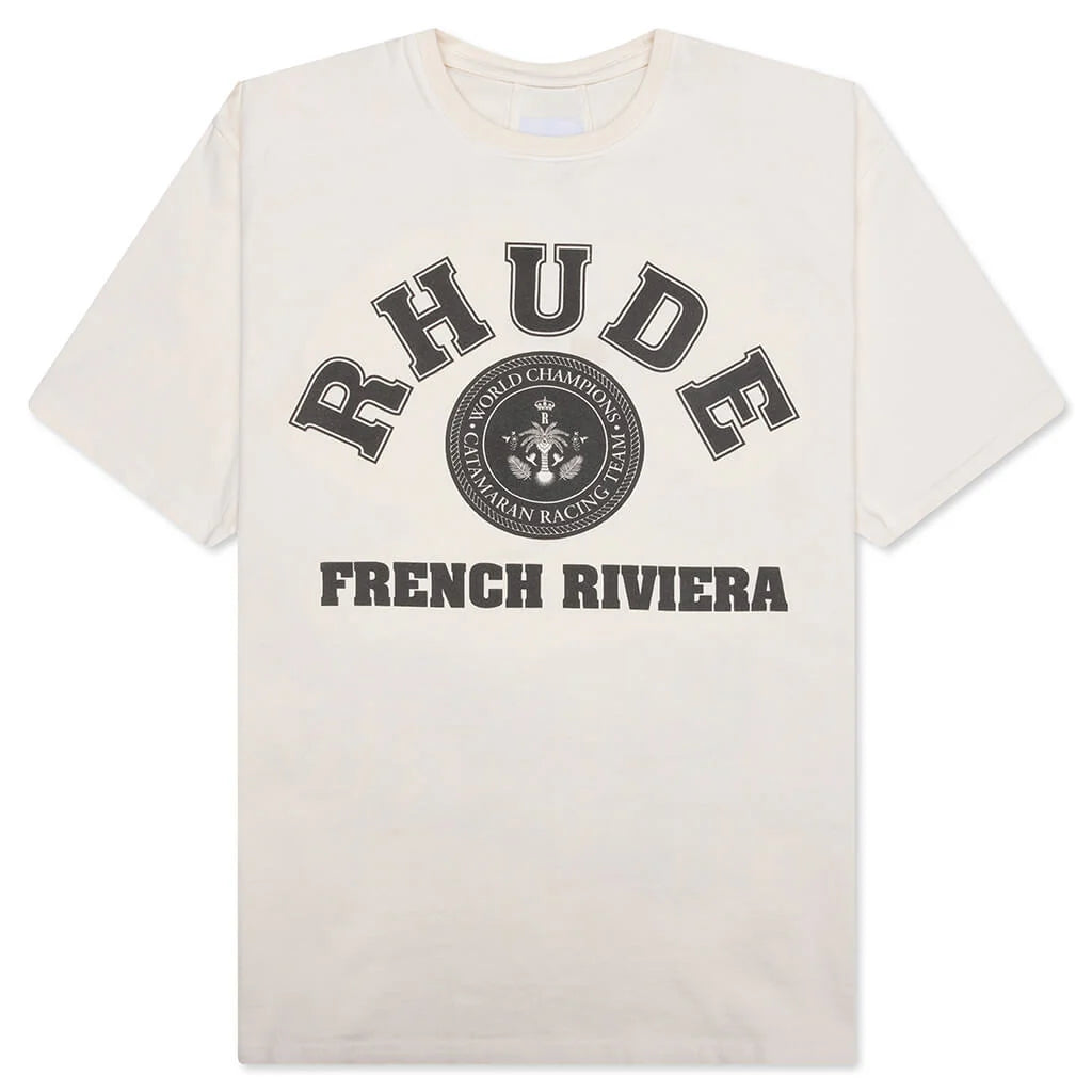 Rhude French Riviera Tee Vintage White