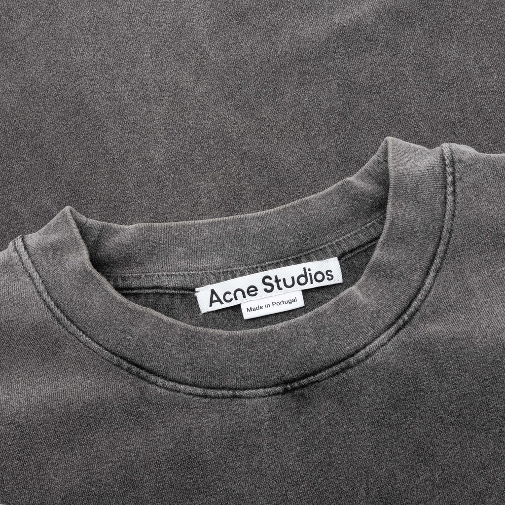 Garment Dyed Crew Neck T Shirt Fn Ux Tshi000018 Faded Black