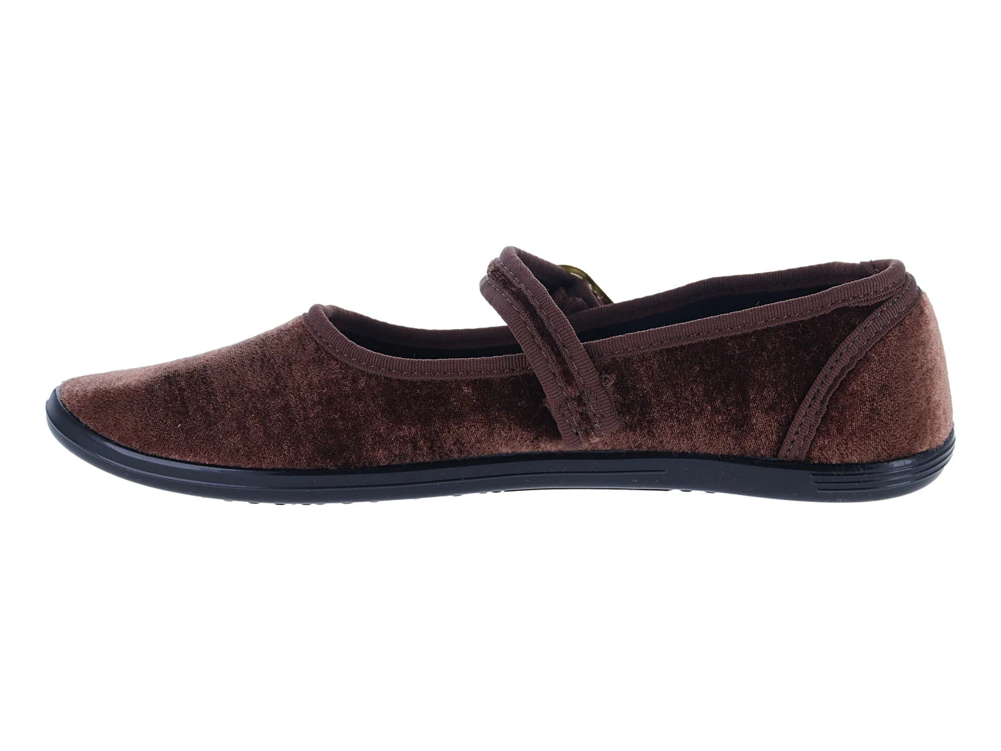 Zapatos Flats Ballerinas Moleca Chocolate para Mujer