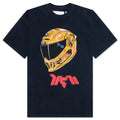 Feature x D R G N Helmet Tee Vintage Black