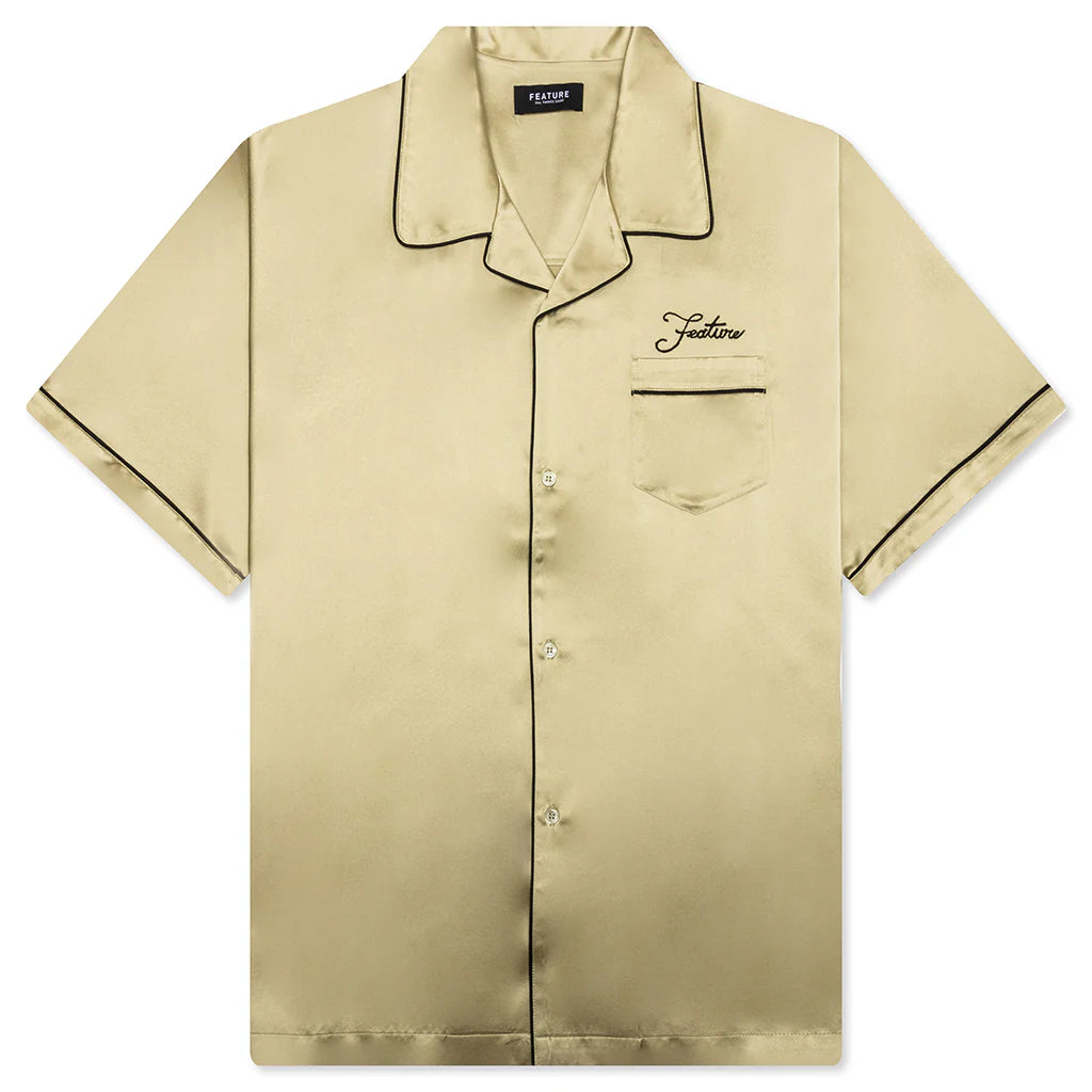 Baptiste Silk Shirt Gold