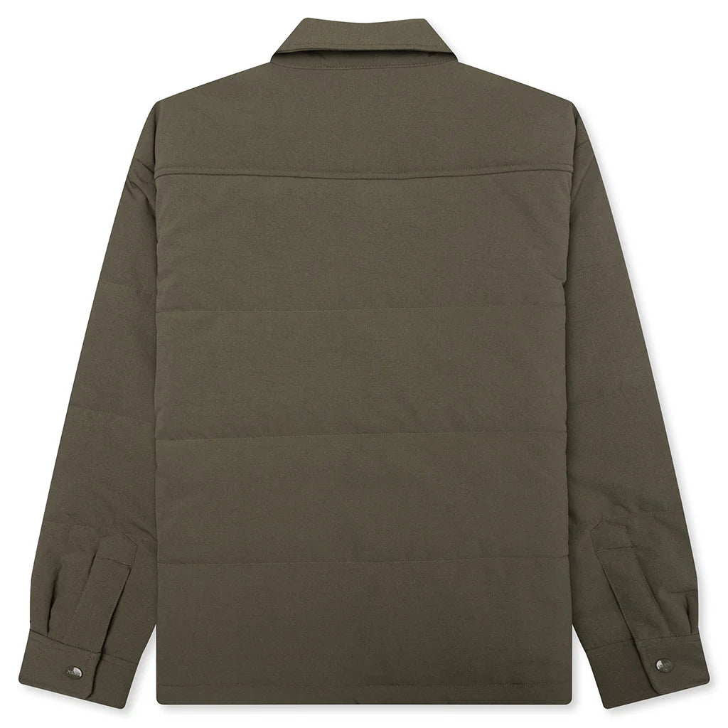 Padded Shirt L S Olive