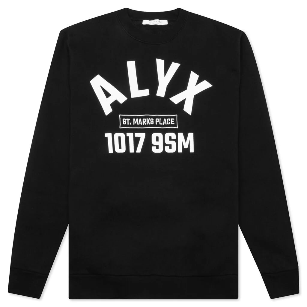 Arch Logo Sweatshirt Black