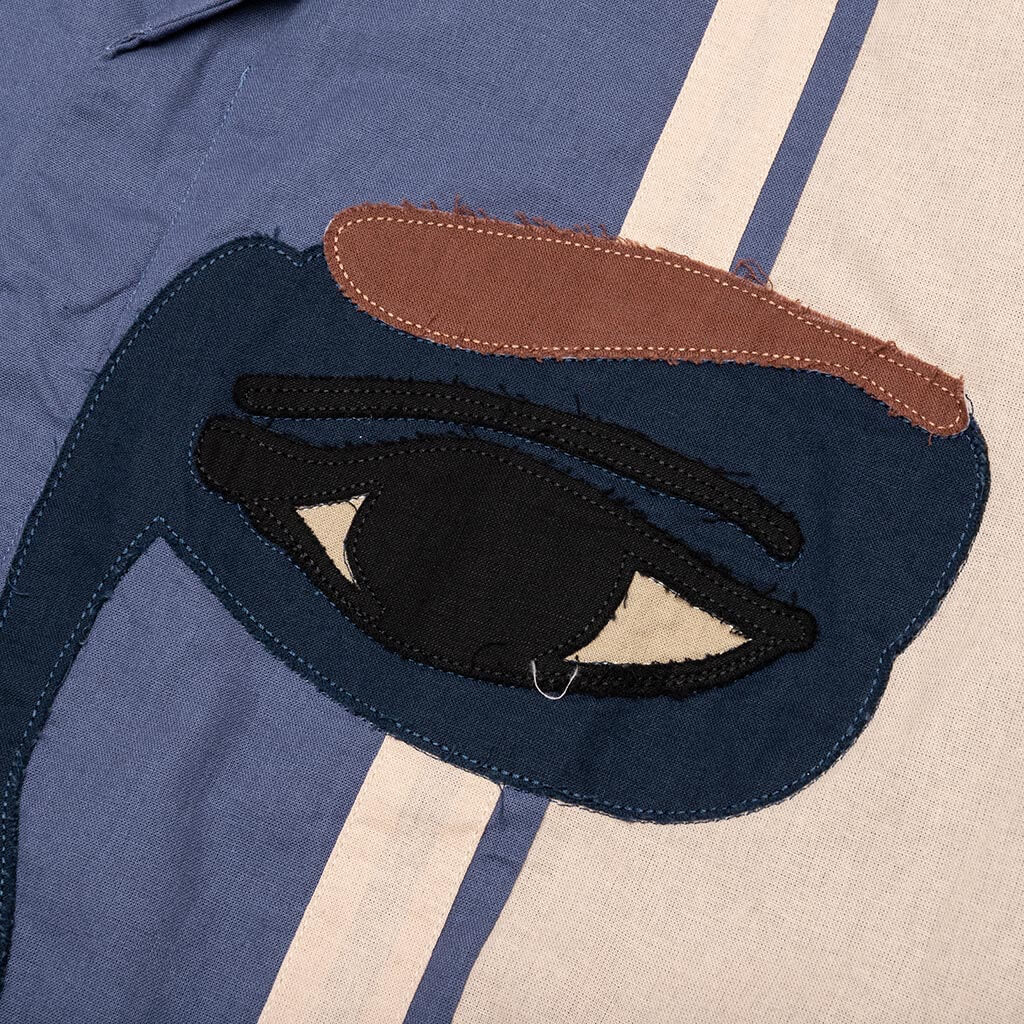 Face Camo Shirt Blue