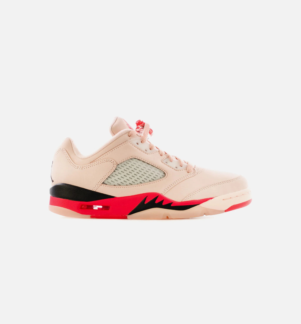 Air Jordan 5 Retro Low Girls That Hoop Womens Lifestyle Shoe Arctic Orange Siren Red