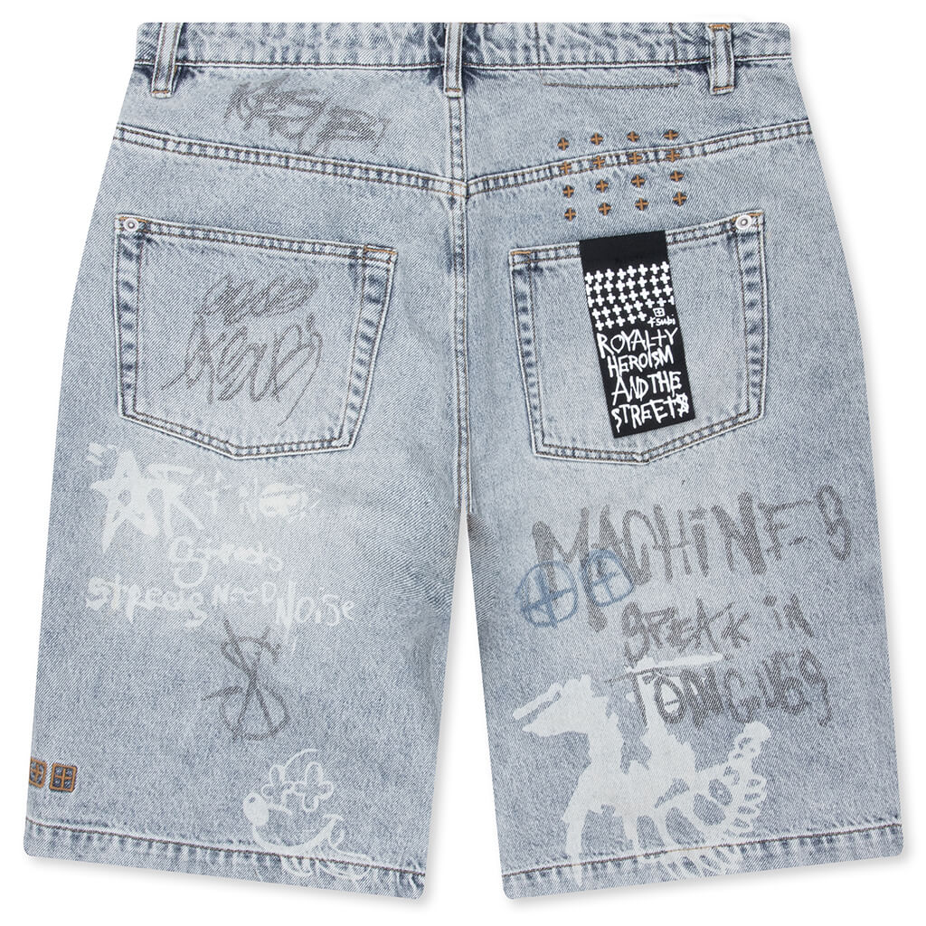 Maxx Short Rogue Blue Graffiti